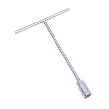 Steel T Handle Hexagonal Socket Wrench Tool for Car Engine and Chassis Bolts Fastening Removal Narrow Spaces Application
