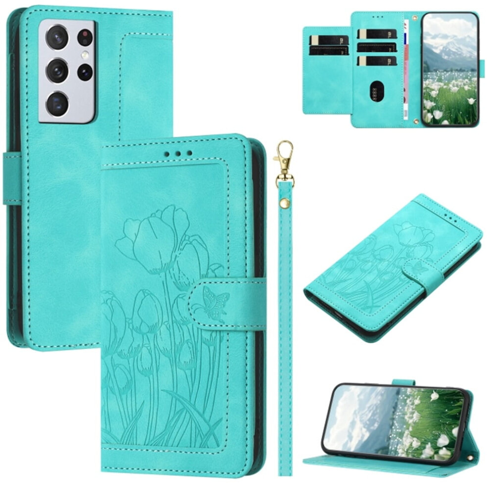 Leather Flip Wallet Case For Samsung Galaxy S21 Ultra 5G 974856055050