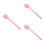3Stk Körperbürste Pink Duschbürste Peeling Und Massage 5