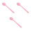 3Stk Körperbürste Pink Duschbürste Peeling Und Massage 6