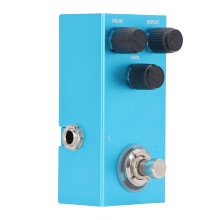 DC9V gitareffektpedal Crunch Distortion elektrisk gitar mini enkelt type True Bypass integrert støyreduksjon rent signal dedikert forsterkning