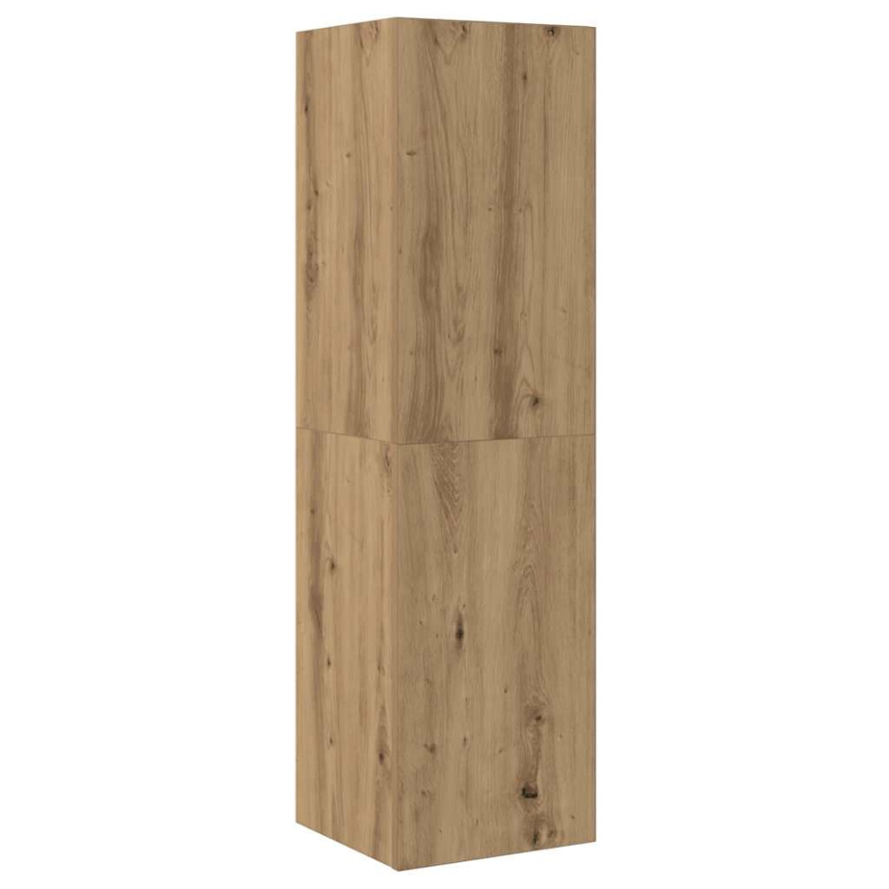 Vidaxl Tv Cabinet Tv Stand Tv Unit Media Cabinet Artisan Oak Engineered Wood
