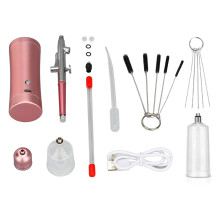 Durable Paint Container Airbrush Replacement Pot Metal Plastic Container Plastic Paint Bottle Adjustable Paint Storage Refillable Airbrush Cup Multi
