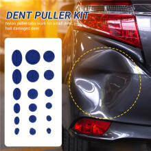 90 Pcs Puller Tabs Paintless Dent Repair Tabs Glue Pulling Tabs Kit for Small Dent