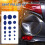 90 Pcs Puller Tabs Paintless Dent Repair Tabs Glue Pulling Tabs Kit for Small Dent 4