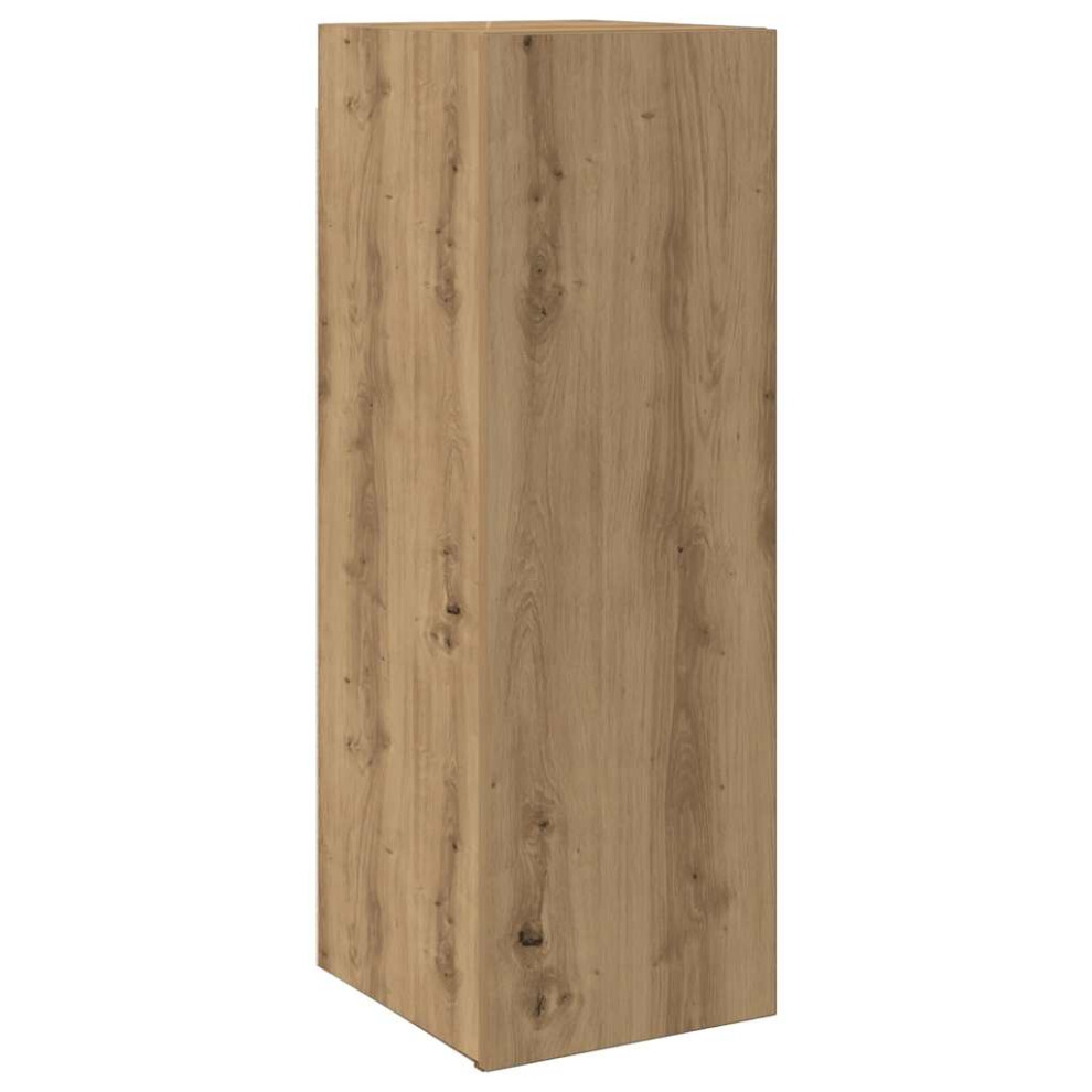 TV Cabinet Old Wood 30.5x30x90 cm Engineered Wood - Image 3