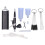 Ergonomic Design Airbrush Kit with Auto Stop Function Rechargeable Cordless Airbrush Adjustable Airflow Regulator Fine Atomization Two Connection 1