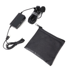 Type C Interface Lapel Microphone Full Directional High Sensitivity Wind Noise Reduction Noise Isolation Lightweight Compact Design Omnidirectional
