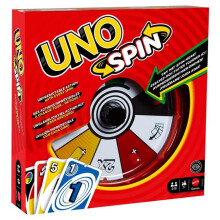 Mattel MTTJGR00 UNO - Spin Refresh Card Game