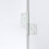 8Pcs Silver Iron Hydraulic Flag-Type Buffer Hinges Low Noise Home Use 9