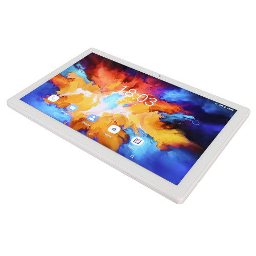 Tablette Android avec stockage extensible, écran IPS HD, processeur octocœur, système d'exploitation Android récent, Wi-Fi double bande, mode 2