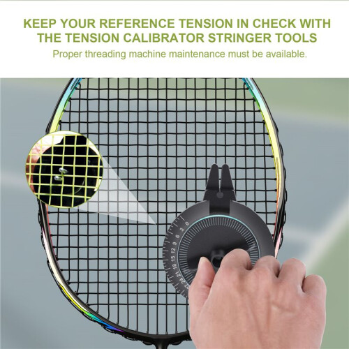 Badminton Racket String Meter String Machine Tools, Stringer, Stringing Tools, Tension Calibrator 2