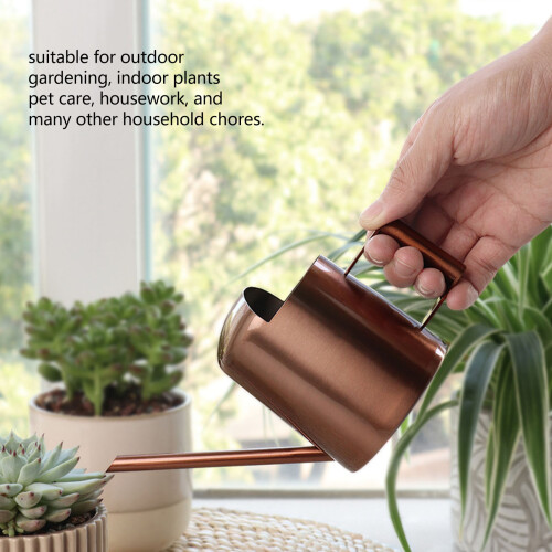 Watering Can 300ML Long Spout Powder Coated 2