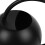 1000 ml Long Spout Watering Can Black Steel 9