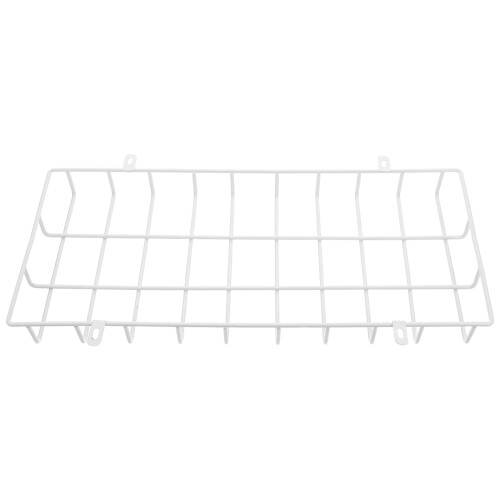 2Pcs White Wall Mount Exit Sign Safety Cage Iron Wire Protector 1