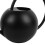 1000 ml Long Spout Watering Can Black Steel 8