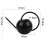 1000 ml Long Spout Watering Can Black Steel 12