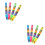 8Pcs Assorted Crayons Non-Toxic Pastels for Painting 6