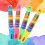 8Pcs Assorted Crayons Non-Toxic Pastels for Painting 8