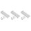 3Pcs White GPU Support Bracket Adjustable Vertical GPU Stand for Pc 9
