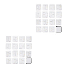 24Stk Magnetische Memory Matte Schwarz Für Handyreparatur