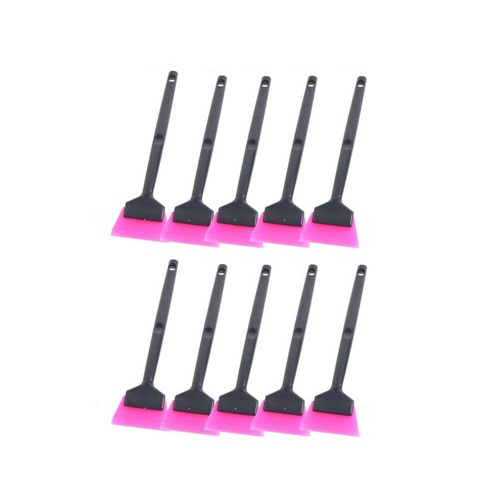 Photos - Mop 10Pcs Car Long Handle Window Film Scraper Window Cleaning Squeegee Car Clothing Installation Scraper Wash Accessories