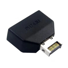 USB3.2 Type-E 19Pin/20Pin Naar USB 19P Behuizing Voorzijde USB Type-A Type-C Verlengadapter voor Desktop Moederbord