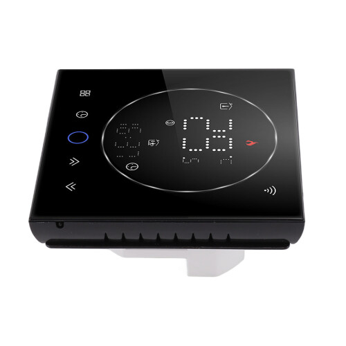 Voice Control Smart Thermostat WiFi Enabled Programmable Temperature Control Touch Screen Save Energy Manual Mode Programming Mode Compatible With AC 1