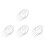 24Pcs Electric Guitar Strings Silver Metal Coated Replacement Pack 8