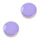 2Pièces Étui Violet ABS Pour Prothèses -Bouche 5