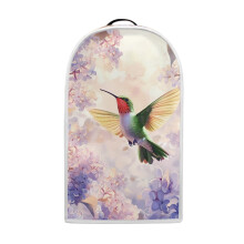 Mixerdeckel mit Griff, farbenfrohes Kolibri- und Hortensienmuster, multifunktionales Polyester