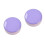 2Pièces Étui Violet ABS Pour Prothèses -Bouche 7