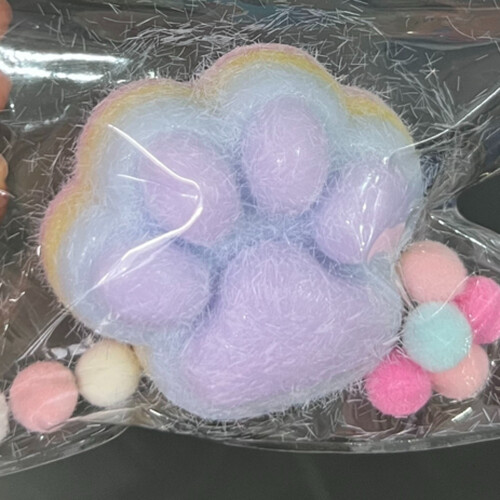 Χειροποίητα μικρά παιχνίδια Squishies για γάτες για ανακούφιση από το στρες, Kawaii