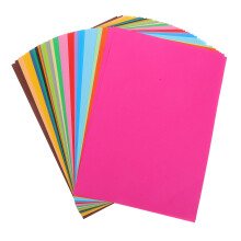 100 Stück Papierschnitte, handgeschnittenes Papier, farbiges Kartonpapier, Bastelpapier, Origami-Faltpapier, buntes Papier für Kinder