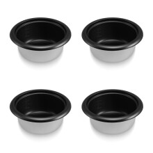 ETEREAUTY Cuiseur à riz antiadhésif multifonction avec cuve intérieure et compartiment de rangement (4 pièces)