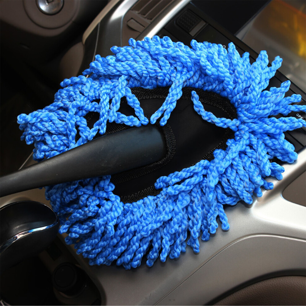 Car Wax Mop Ergonomic Anti Scratch Microfiber 7293282065413