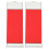 Blank Red Calligraphy Paper Scrolls 2 Pcs 1
