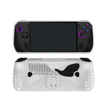 TPU-Schutzhülle für die ROG ALLY X Spielekonsole, inklusive Ständer, stoßfester Schutzhülle und schlanker Ständer