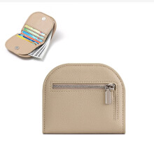 Under 5 Slim Wallets for Men Black+Friday Rfid Leather Front Pocket Bifold Wallet Beige