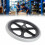 Polyurethane Foam Rear Wheel 14 Inch Black 1