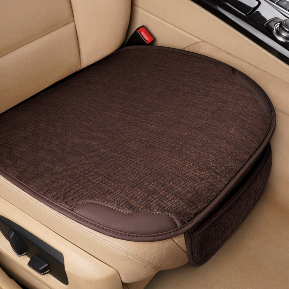 Seat Cushion For Car Car Seat Cushions For Driving Height Car Seat Cover Front Flax Auto Seat Cushion For Truck,Suv,Office Chair,Wheelchair 9551475460284