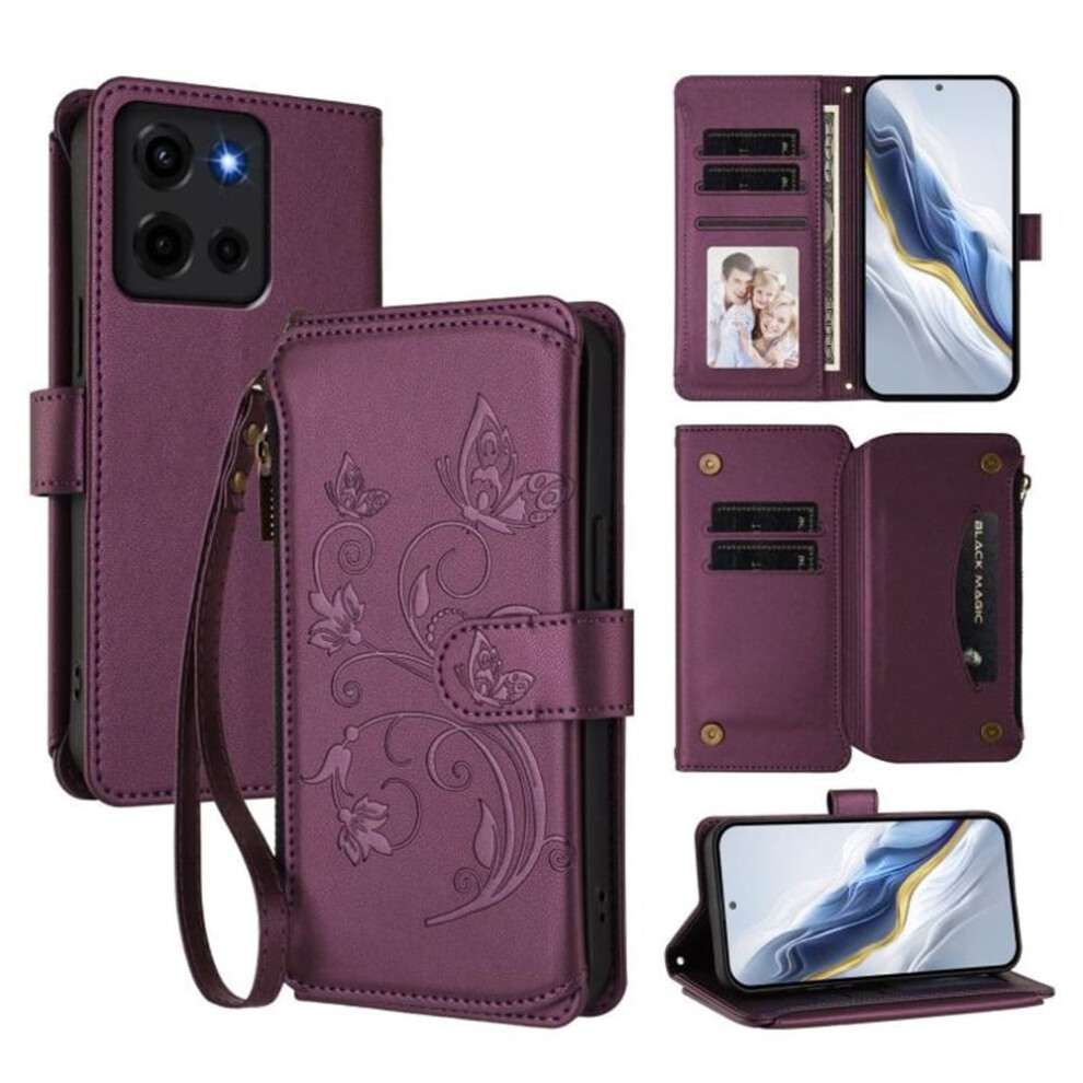 Magnetic Clasp Flip Stand Case For Motorola Moto G 5G 2025 937196980611