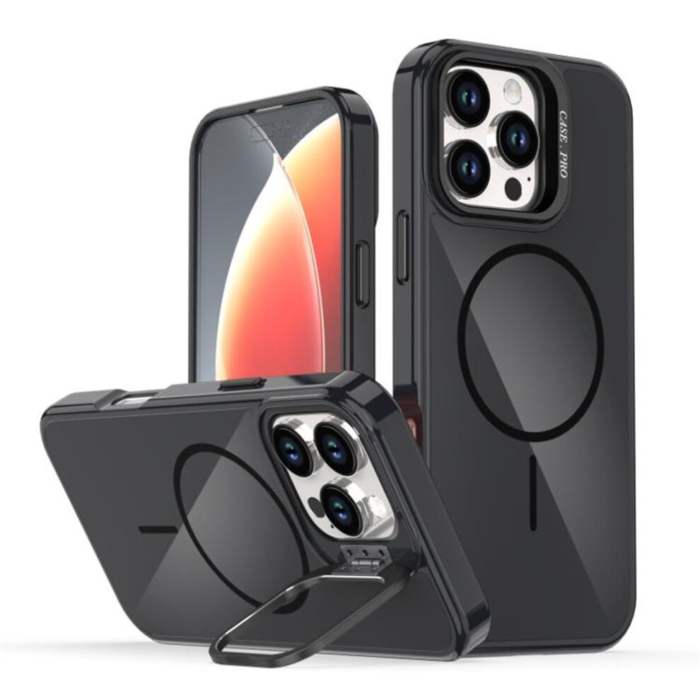 Iphone 16 Pro Slim Frosted Case With Magsafe Black 937196981168