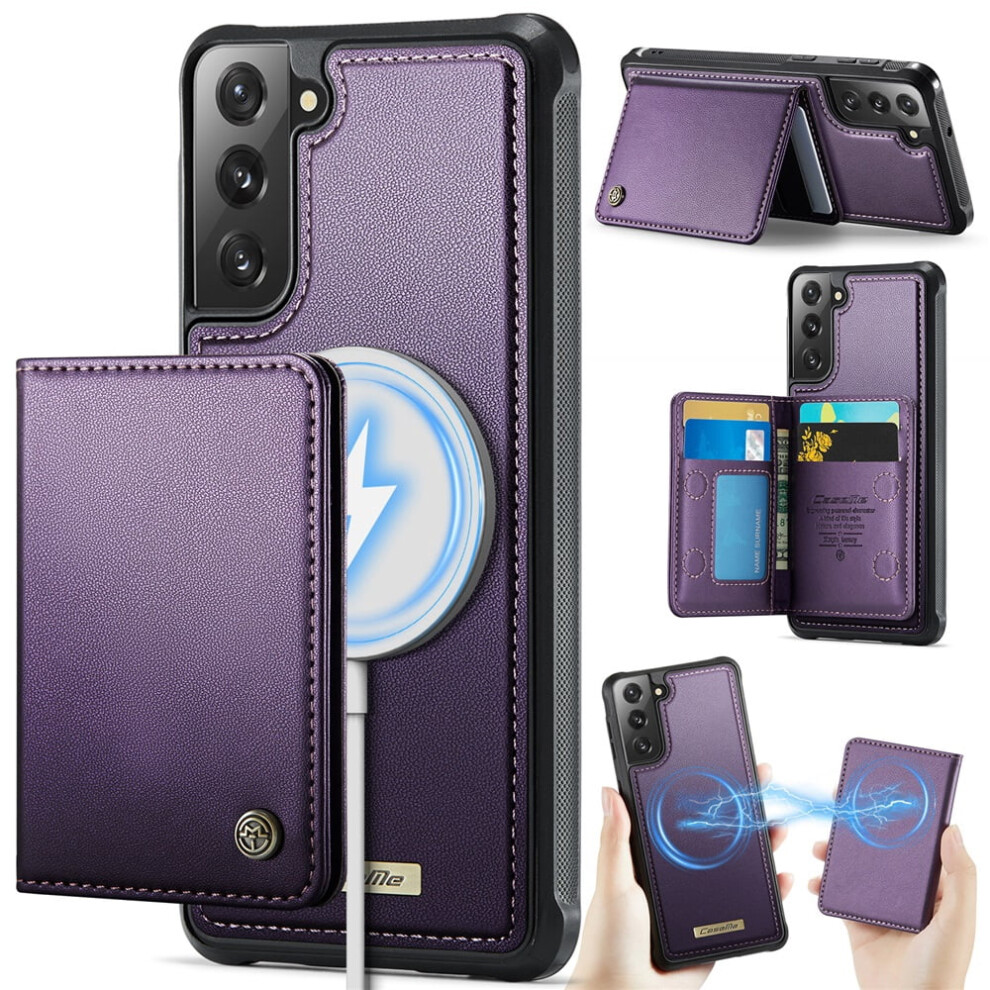 Rfid-Blocking Pu Leather Case For Samsung Galaxy S21+ 5G 937196981762