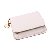 Small Wallet Women RFID Blocking Soft Bifold Card Holder Wallet with Zipper Coin Pocket