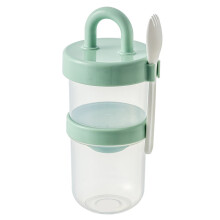 Boîte à salade pour le déjeuner, idéale pour les voyages, bol avec couvercle étanche et compartiments, parfait pour les repas légers et les