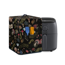 Housse pour friteuse à air chaud en forme de champignon – Housse anti-poussière avec poches de rangement, compatible avec les cuiseurs à riz et