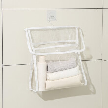 Sac de rangement suspendu étanche – Organisateur mural de salle de bain pour sous-vêtements, vêtements, serviettes et articles de toilette,