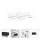 1 Set Wand Audio Opbergplank Stand Steunplanken 8