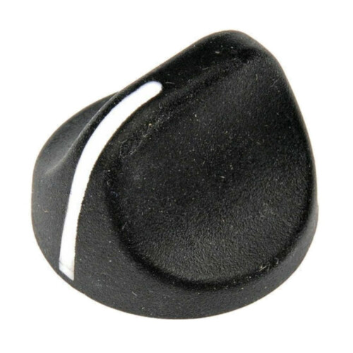 Bouton de commande de chauffage noir mat pour Chevrolet Impala 1994-1996 (39875CT)